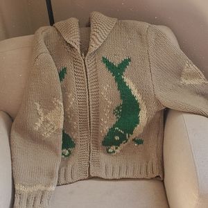 Vintage Cowichan sweater